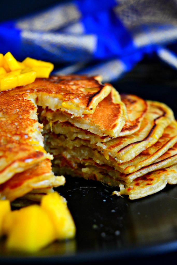 Mango Ginger Pancakes
