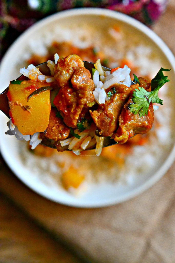 Rosemary Mint Marinated Lamb Stew