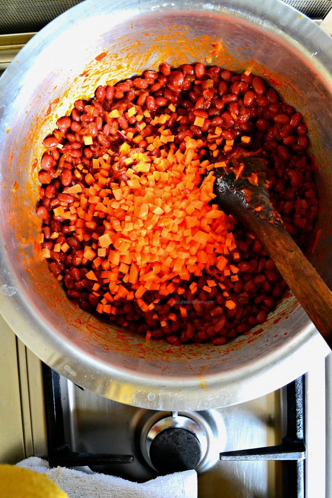 Coconut Milk Chili Bean Stew