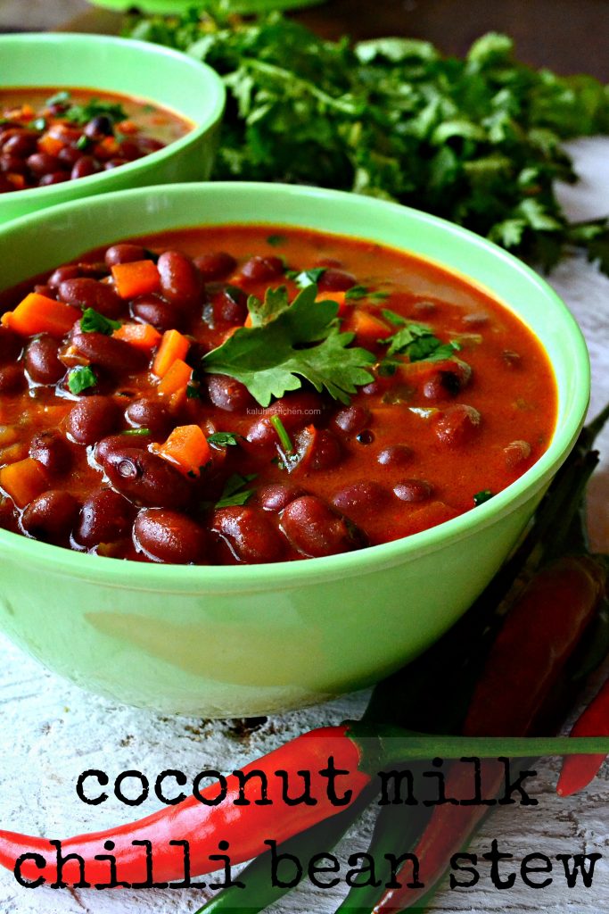 Coconut Milk Chili Bean Stew