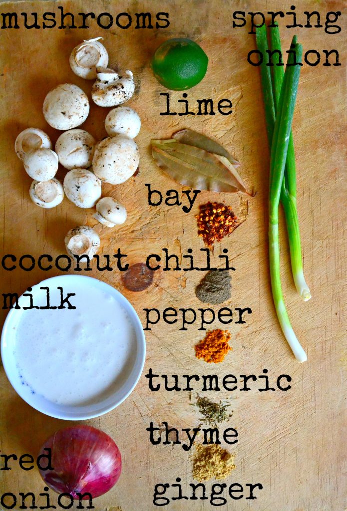 Mushroom Coconut Milk Soup