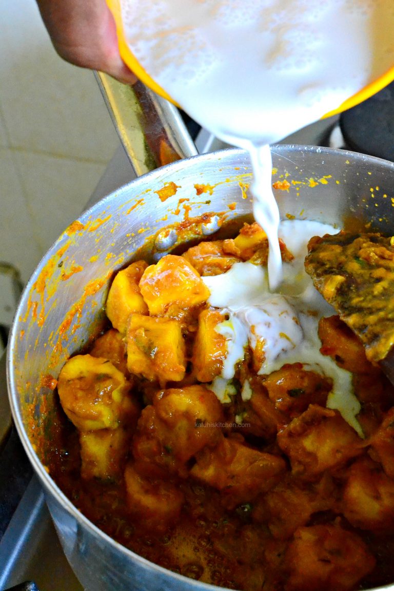 Coconut Milk Peanut Sauce Matoke