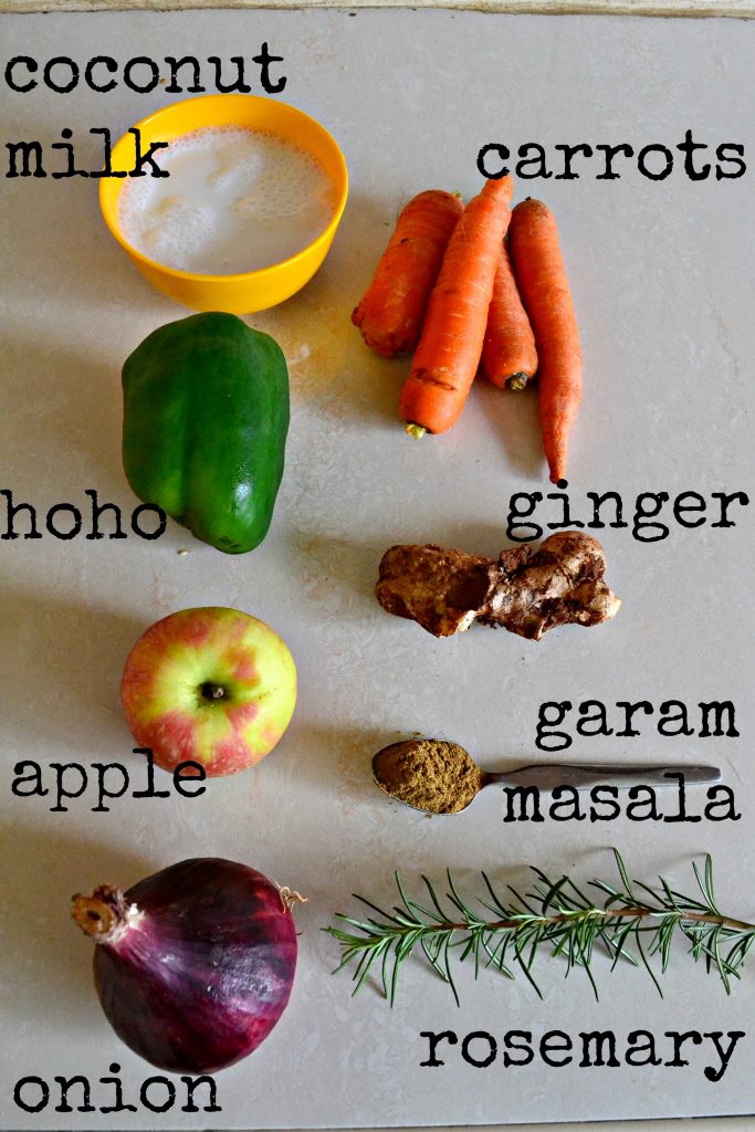 Garam Masala Coconut Milk Carrot Soup