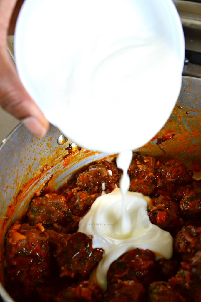 Garlic Tandoori Masala Meatballs