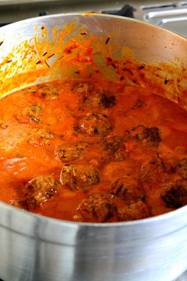 Garlic Tandoori Masala Meatballs