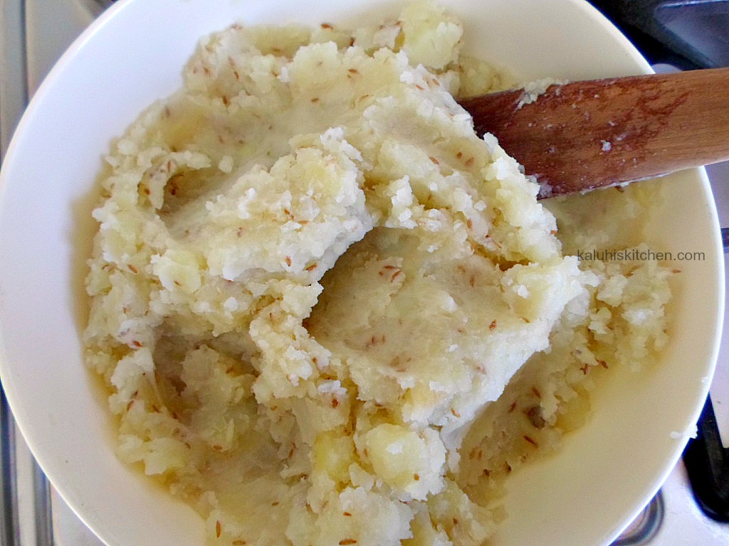 mashed potatoes with cumin