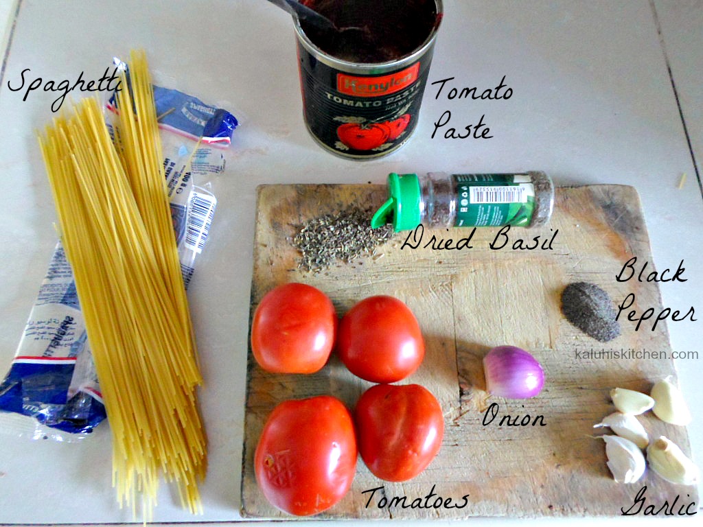 pasta marinara ingredients