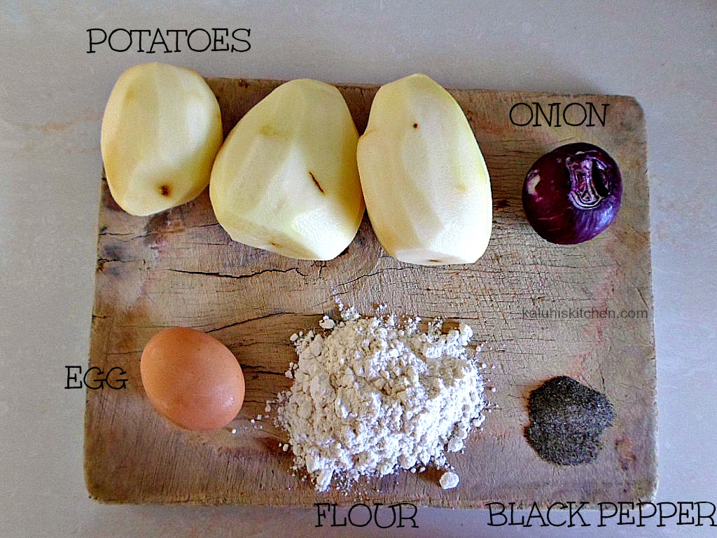 potato latke ingredients