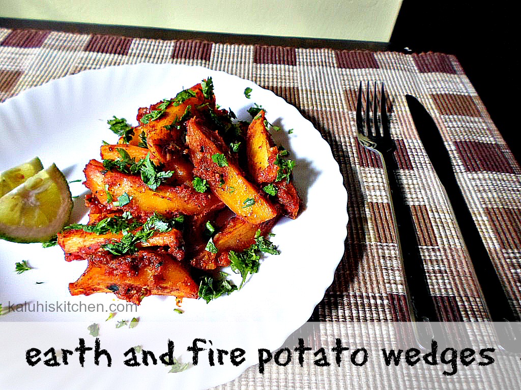 earth and fire potato wedges