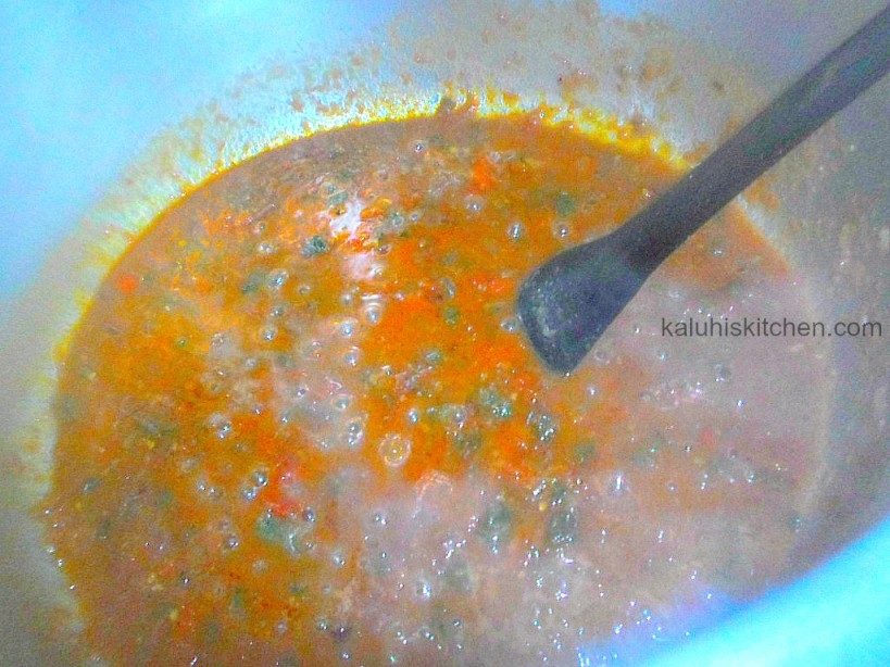 tomato sauce with fish masala