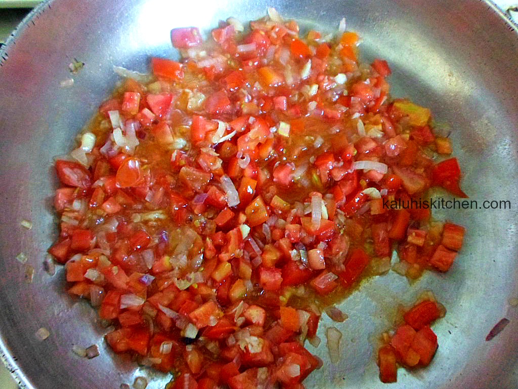 onion and tomato reduction for the matumbo