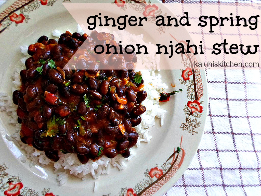 ginger and spring onion njahi stew_kenyan food_njahi recipes_njahi_lablab seed_tuxedo seed_hyacinth seed recipe_kenyan food blog_Kaluhi Adagala