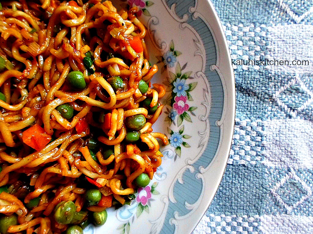 noodles with pes and french beans_healthy noodles recipes_noodles with soysauce and mushroom_top african food blog