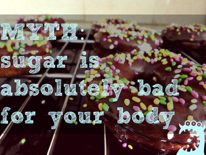 Food myths debunked_ Myth-sugar is absolutely bad for you Fact_sugar provided energy for your body to run