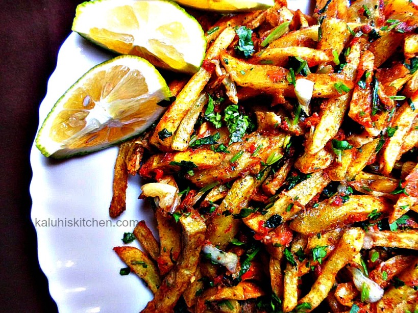 Kenyan Food_Masala chips_GARLIC MASALA FRIES_kenyan food bloggers