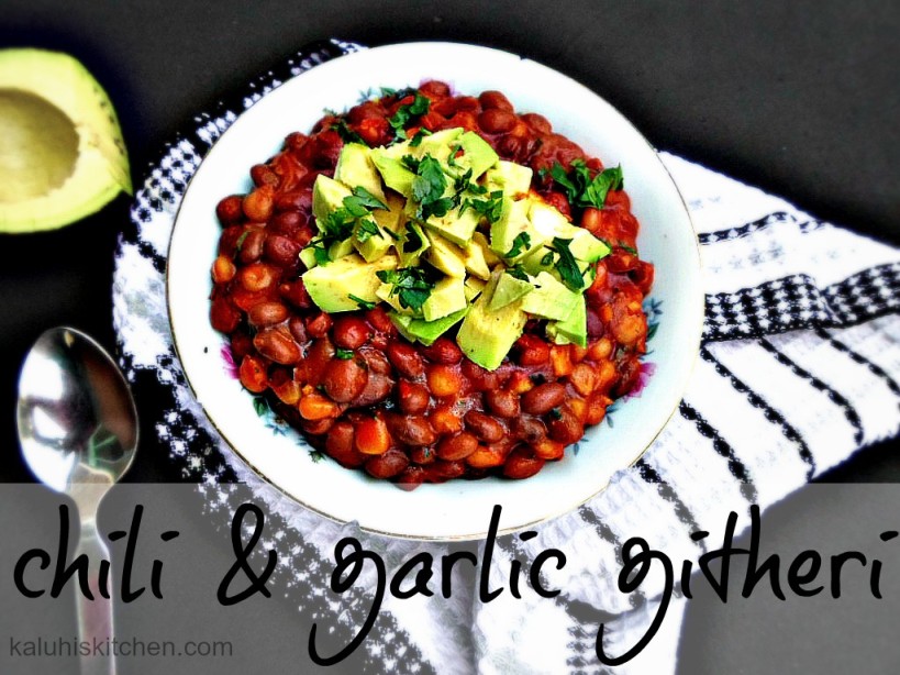 chili and garlic githeri by top kenyan food blogger kaluhi adagala_kenyan food