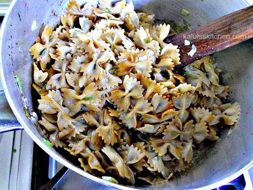 cooking with soy sauce_farfalle stir fry recipes_soy sauce adds more flavor to pasta dished