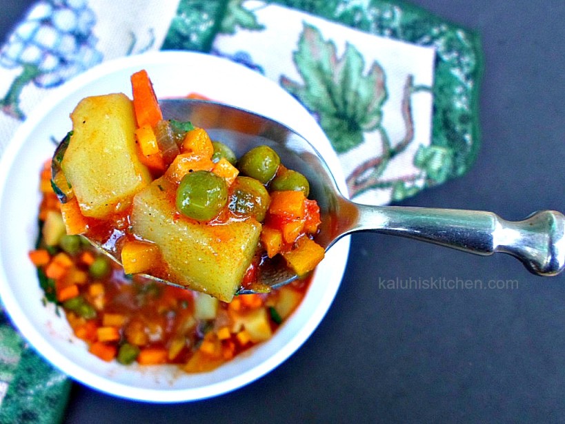 Kenyan Food Blogs showcasing best of kenyan food_pea and potato stew allows you to taste everything in a single bite