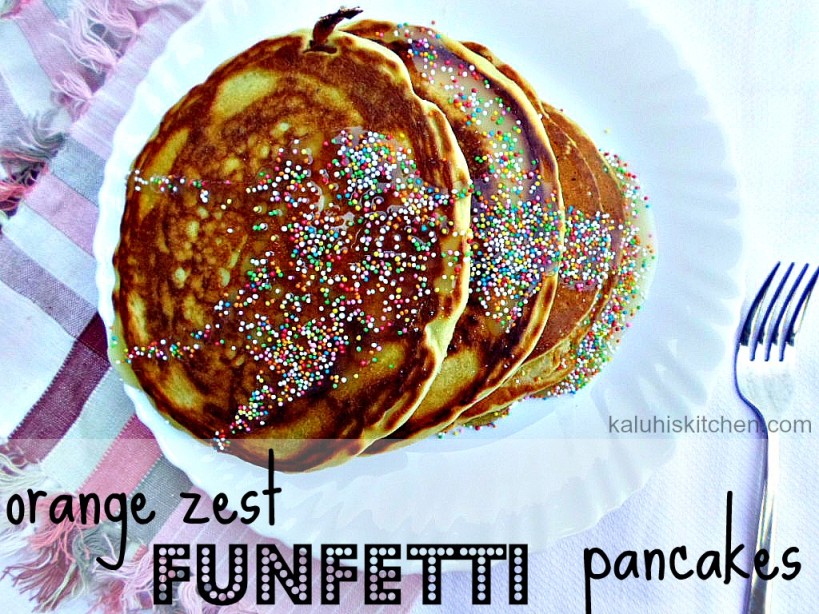 orange zest funfetti pancakes_Kenyan food blog_Kaluhis Kitchen