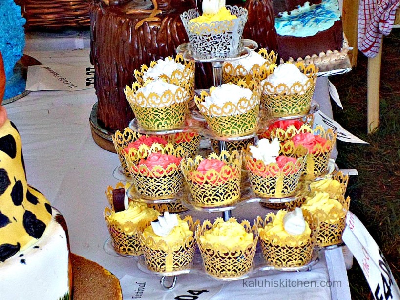 some of the cakes exhibited at the annual cake festival in NAIROBI FORM AN UNNAMED STAND