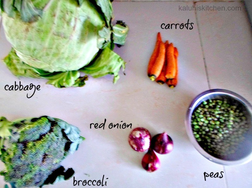 cabbage stir fry ingredients which uses other vegetables to make the overall meal a lot more healthy