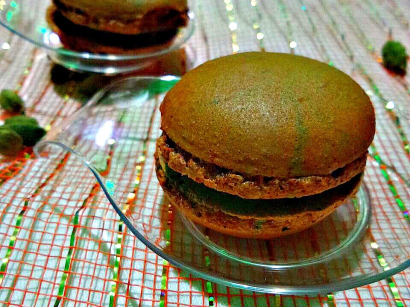 chocolate macaroons served at the unveiling of the flame tree restaurant of sarova panafric_kaluhiskitchen.com