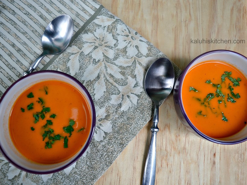 www.kaluhiskitchen.com_kenyan food blogs_top kenyan food blog_tomato and ginger soup is not only nutiritious but very fulling and healthy