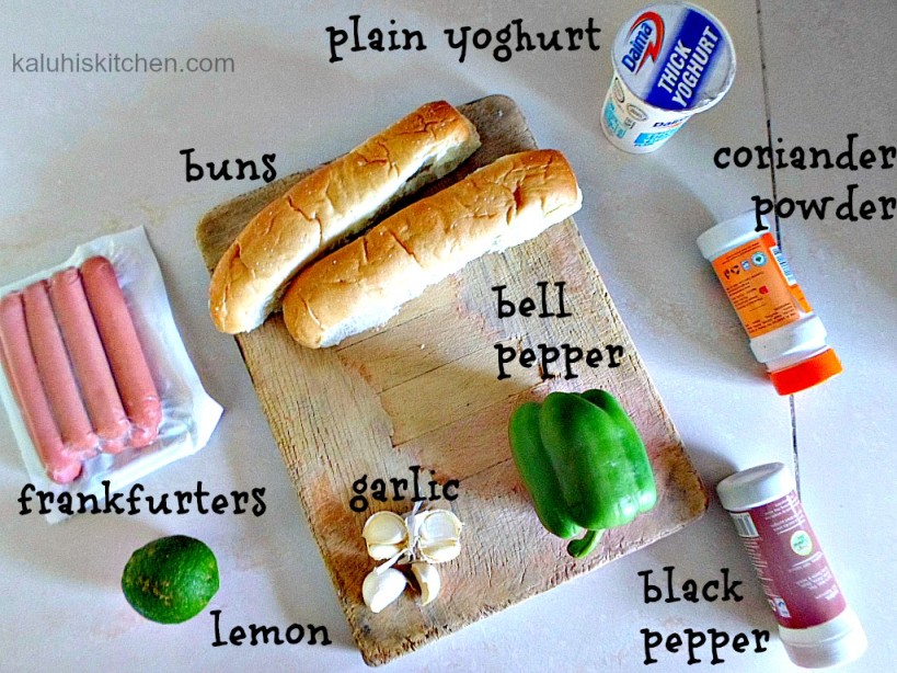 peppery hotdog ingredients_how to make the best hot dogs_Kaluhis kitchen