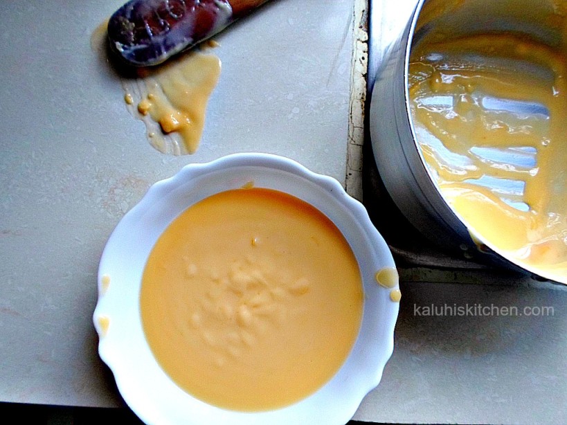 serving custard when it is hot is best_laddle into a bowl and gobble down