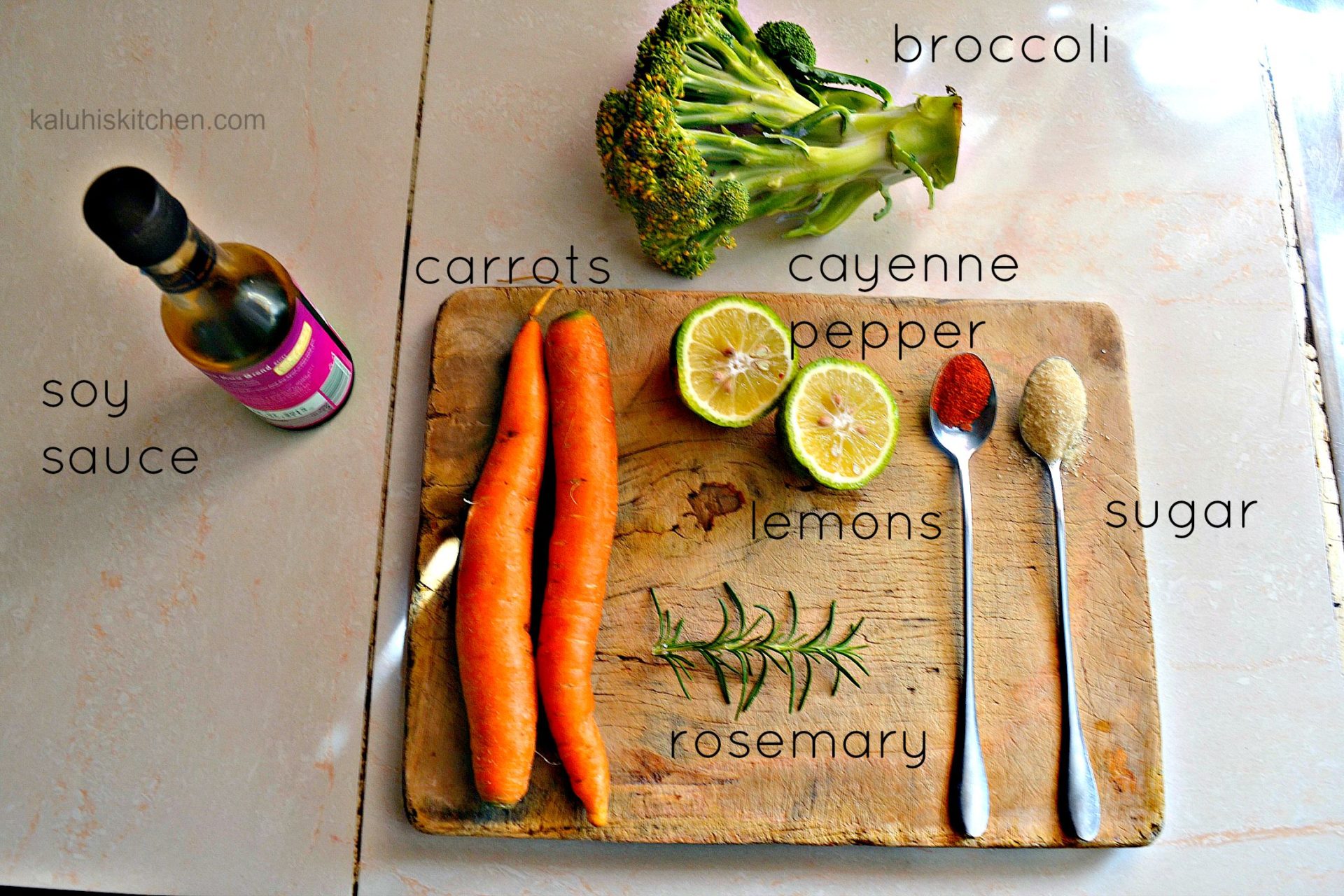 broccoli and carrots chilli caramel ingredients_broccoli recipes