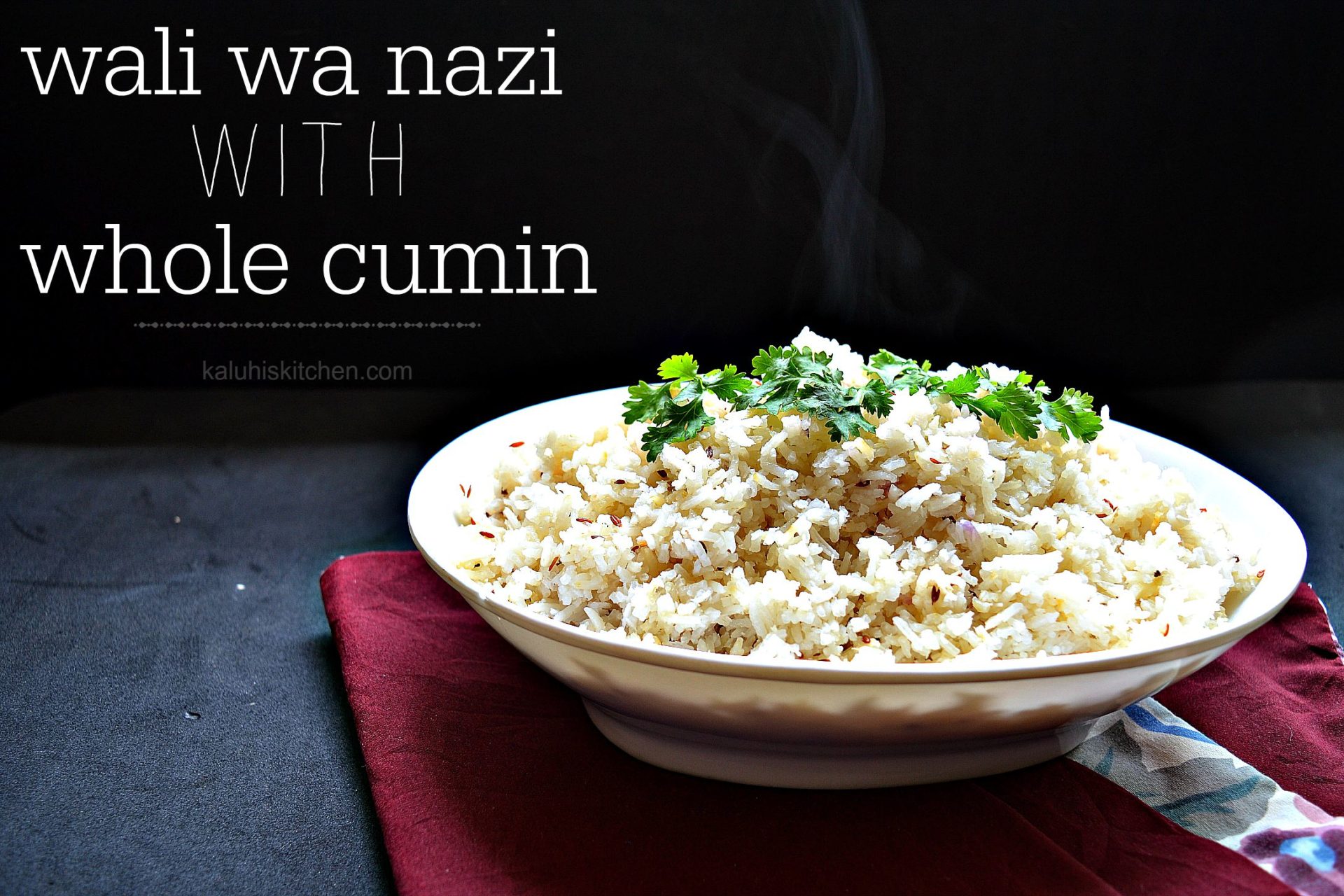 wali wa nazi with whole cumin seeds_recipe by top kenyan food blogger kaluhi adagala