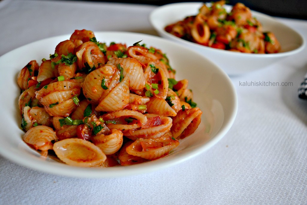 kenyan food_pasta with red wine tomatoes and basil_how to cook pasta ...
