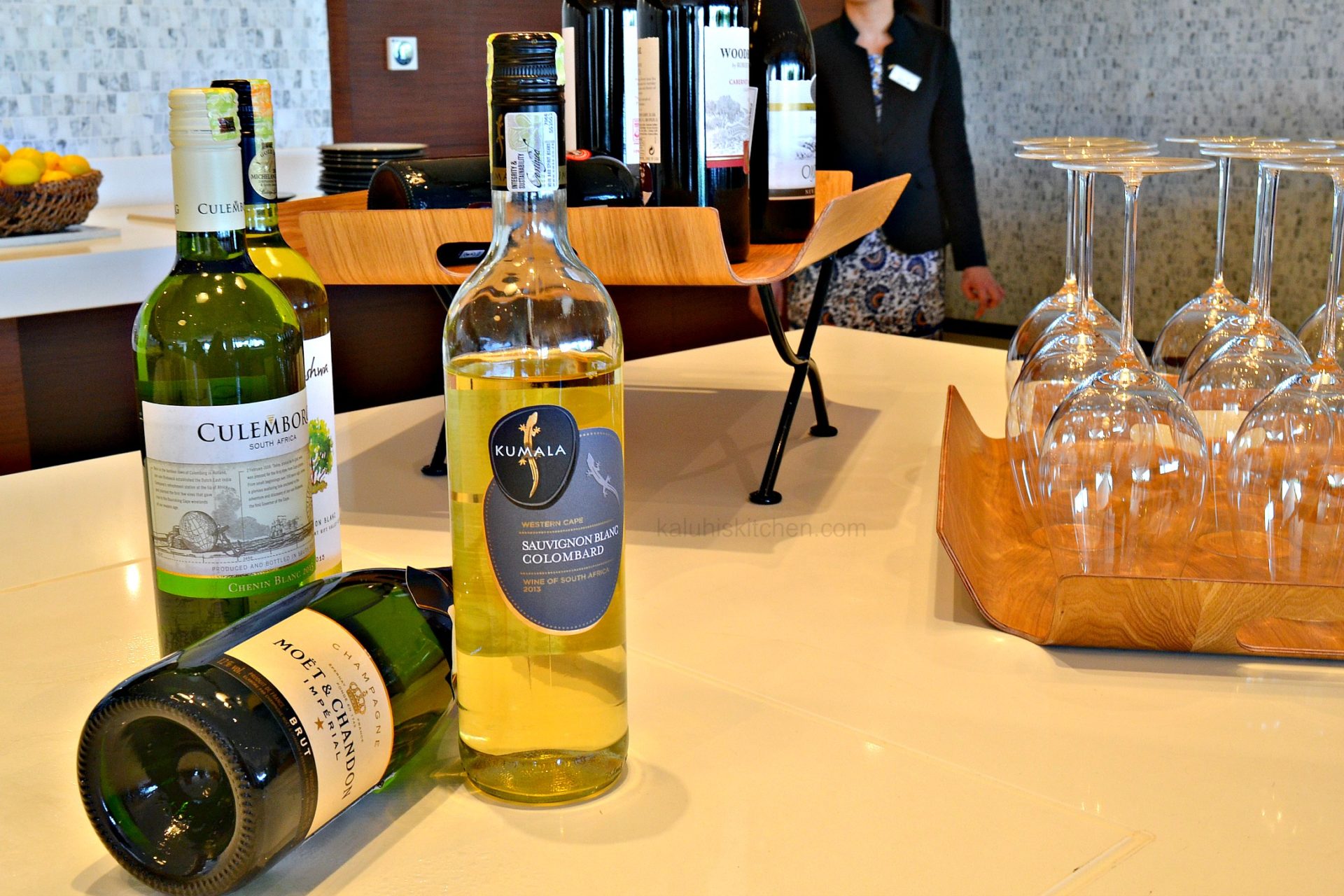 a sample of the wines at larder restaurant which are used to make the pairings for their amazing dishes_radisson blu