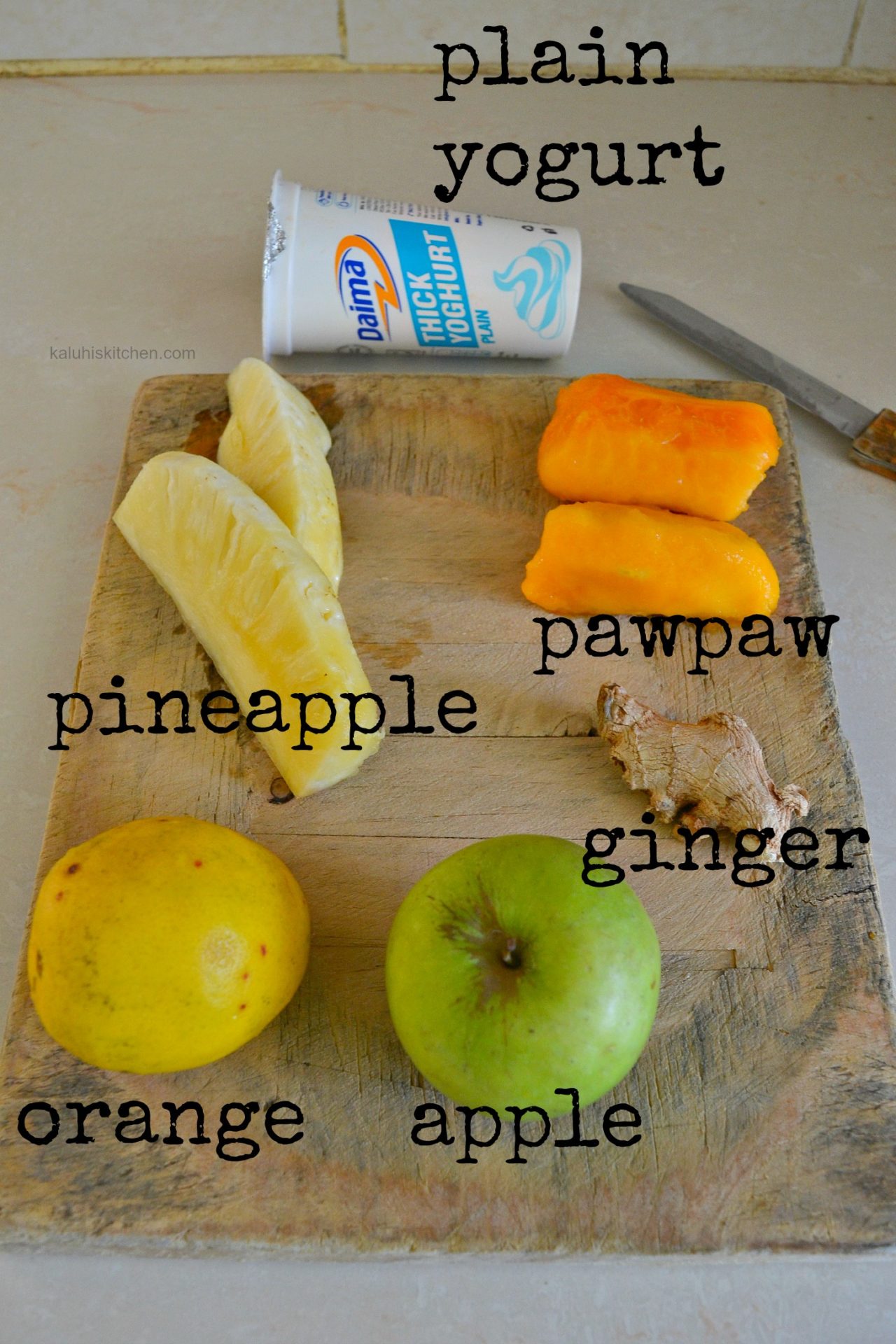 tropical smoothies_how to make a smoothie_orange and pineapple smoothie ingredients