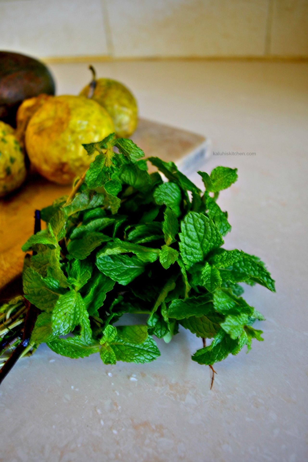 mint can be bought in all supermarkets in Kenyan cheaply and goes very well with all salads_kaluhiskitchen.com_how to add mint in your salads