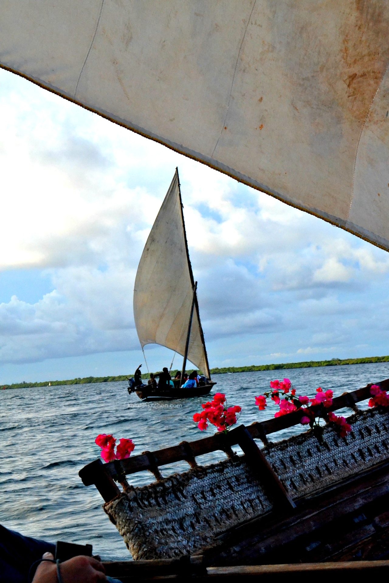 Lamu dhow cruise during the annual Lamu food festival which showcased the various tourist packages for both locals and international tourists