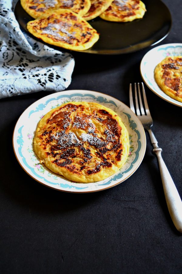 Pear and Nutmeg Pancakes Kaluhi's Kitchen