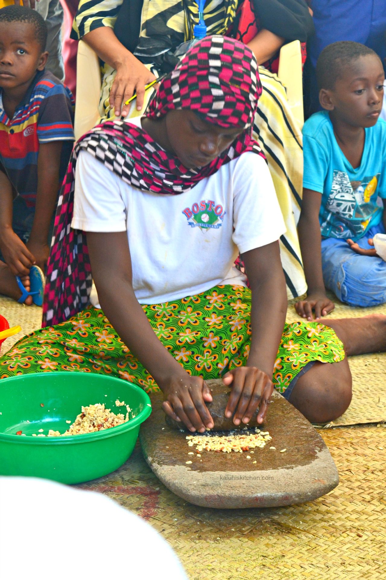 preparation of bhajia in the true coastal style by local youth at the lamu food festival_kaluhiskitchen.com