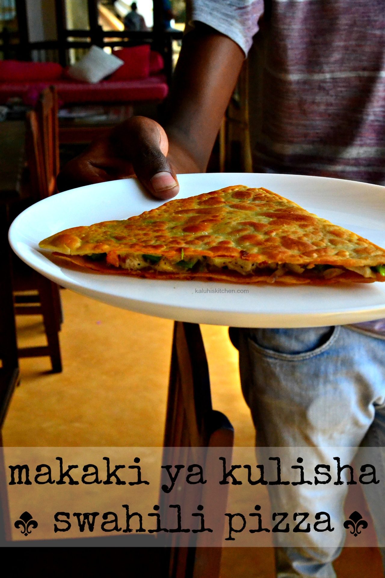 makaki ya kilisha also known as swahili pizza is a common coastal dish served in Lamu_kaluhiskitchen.com