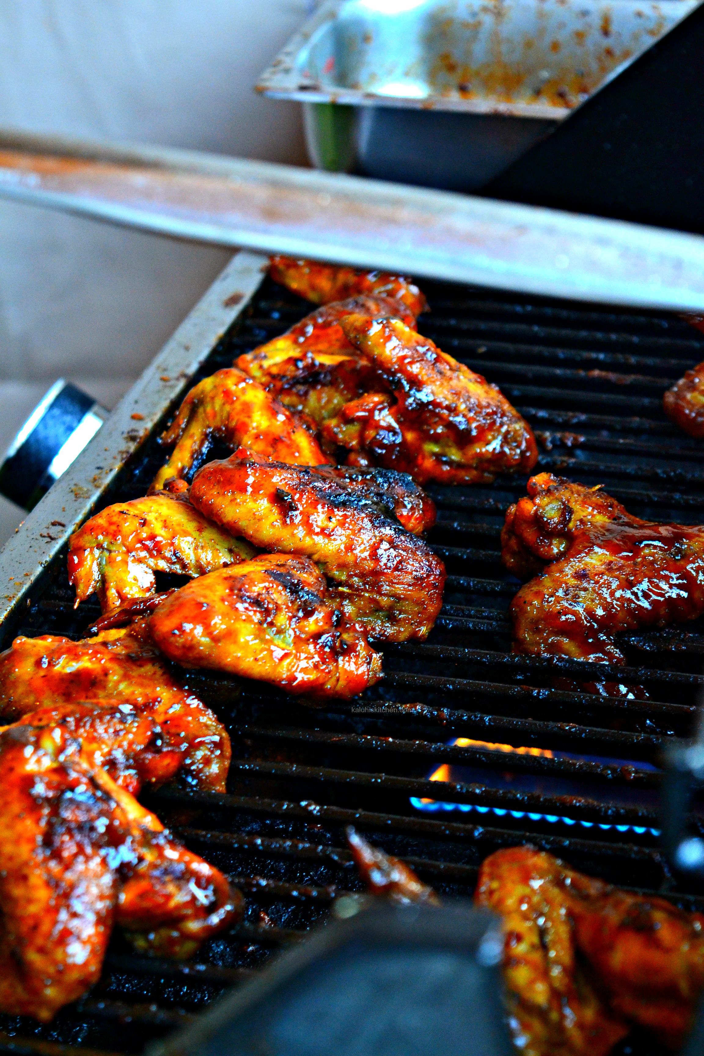grilled chicken wings by privee were a popolar best by attendants of the brothers of the grill Nairobi_kaluhiskitchen.com
