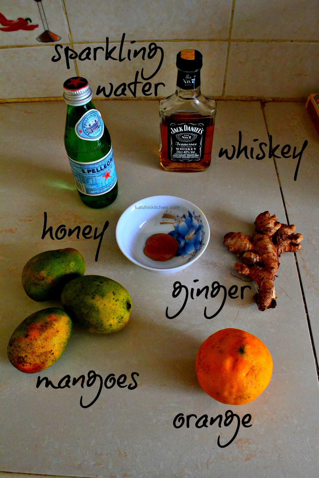 how to make green mango ginger cocktail_kenyan food_easy cocktails_kaluhiskitchen.com