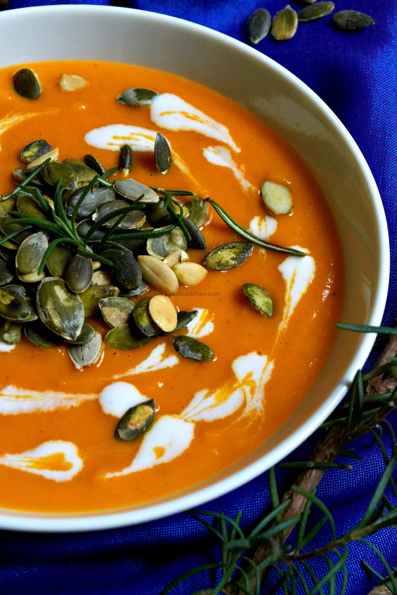 karafuu and rosemary carrot soup_ how to make carrot soup _kenyan food bloggers_african food bloggers