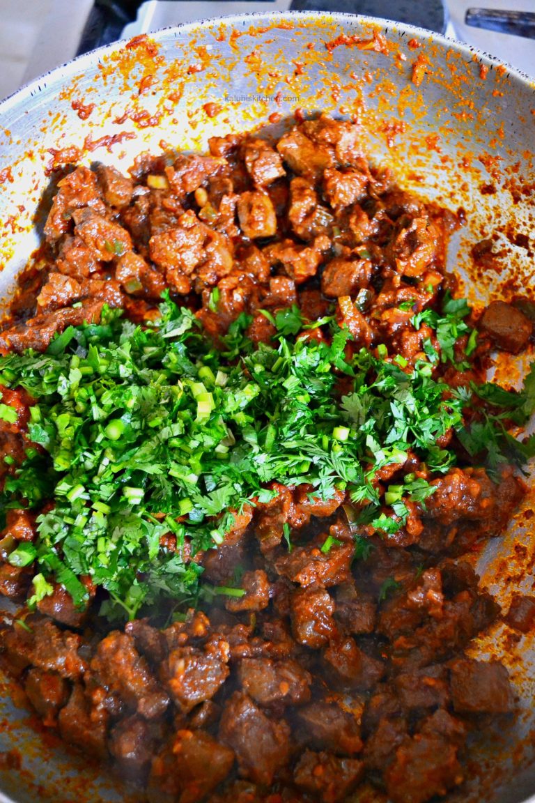 Garlic Paprika Liver Kaluhi's Kitchen