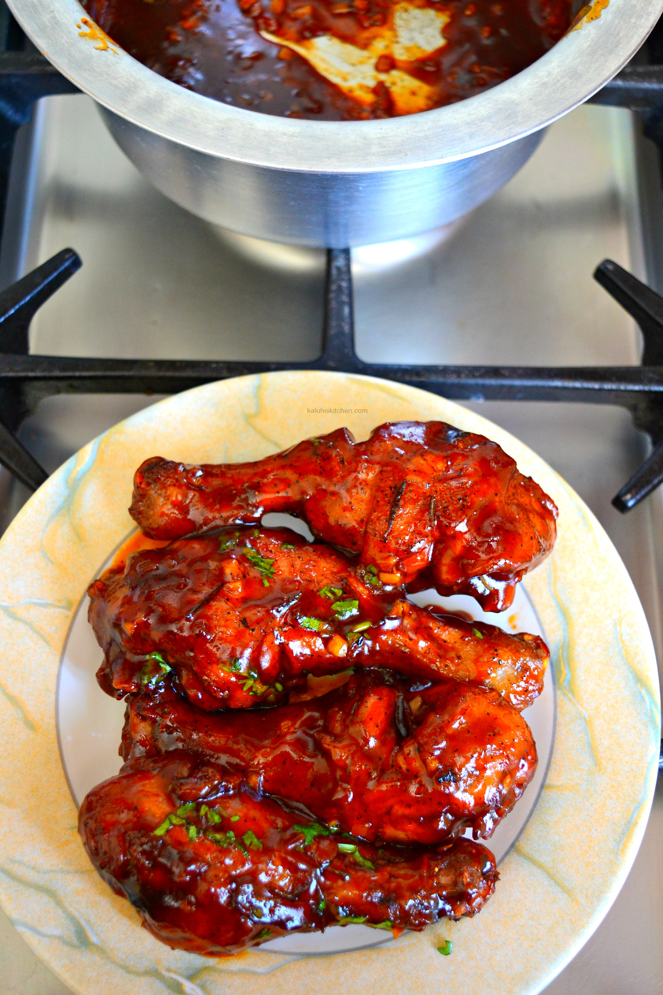 garnish-your-drumsticks-with-some-fresh-coriander-and-serve-with-the-meal-of-your-choice_kaluhiskitchen-com_best-kenyan-food-blogs