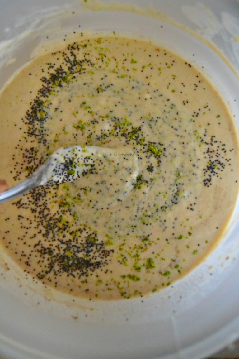 Lime Poppy Seed Drop Scones Kaluhi's Kitchen