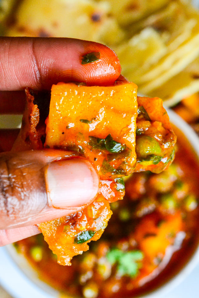 Pea and Potato Stew Kaluhi's Kitchen