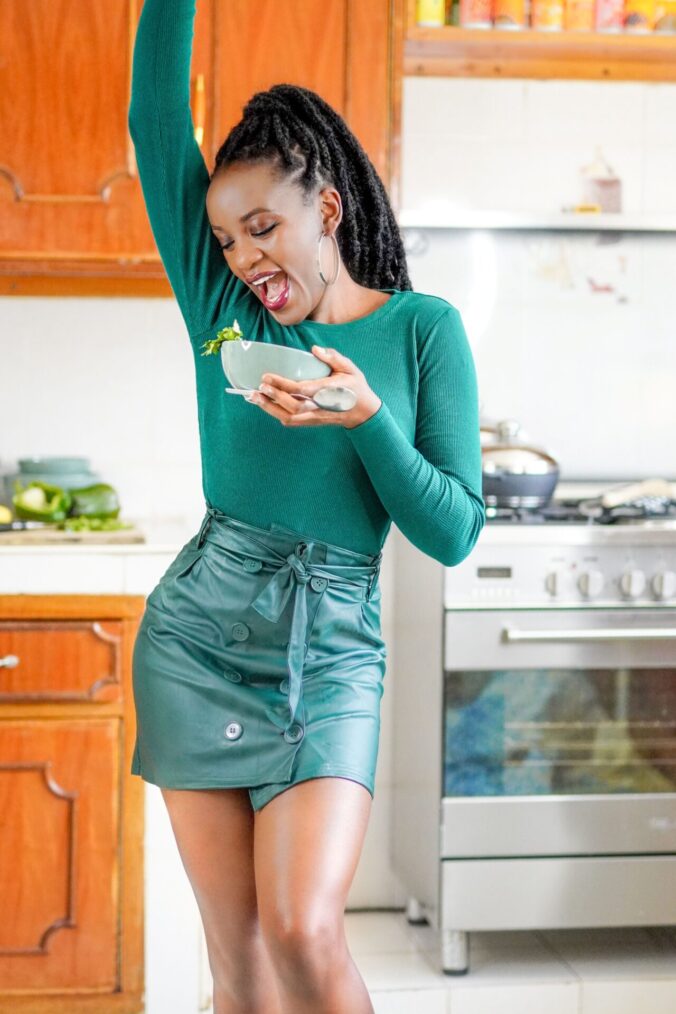 Kaluhi Adagala, Kenyan food blogger and founder of Kaluhi's Kitchen